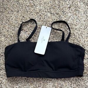 NWT CRZ Yoga Butterluxe Adjustable Spaghetti Thin Strap Sports Bra